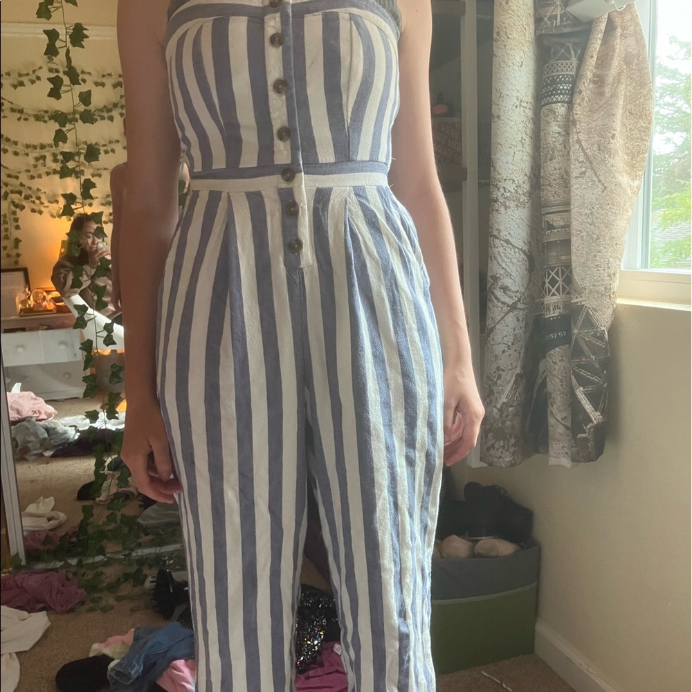 Off the shoulder jumpsuit